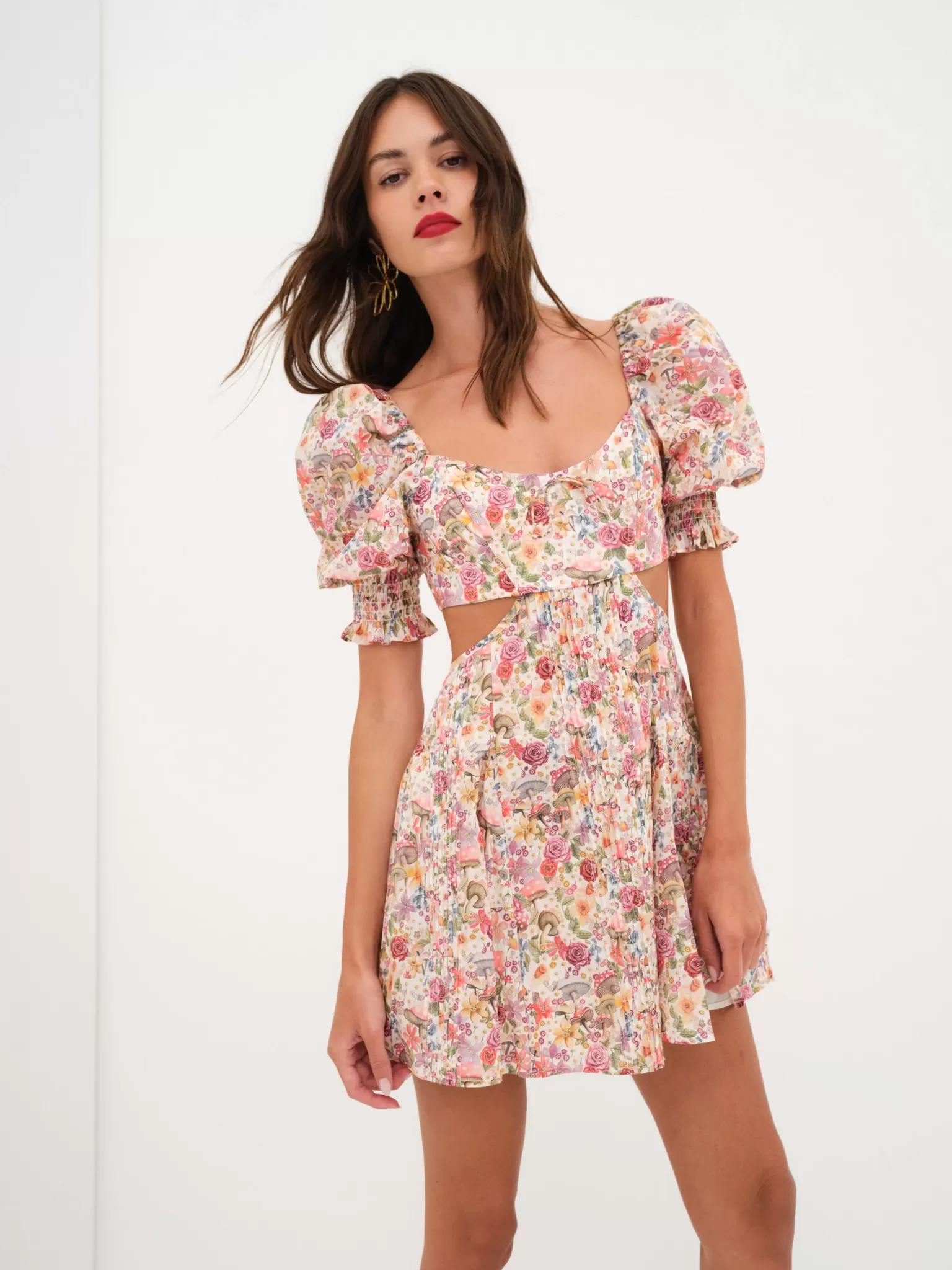 Hot For Love & Lemons Arya Mini Dress Pink