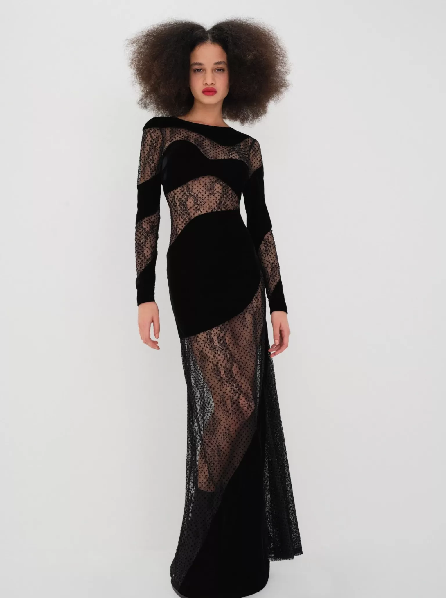 Shop For Love & Lemons Carolyn Maxi Dress Black