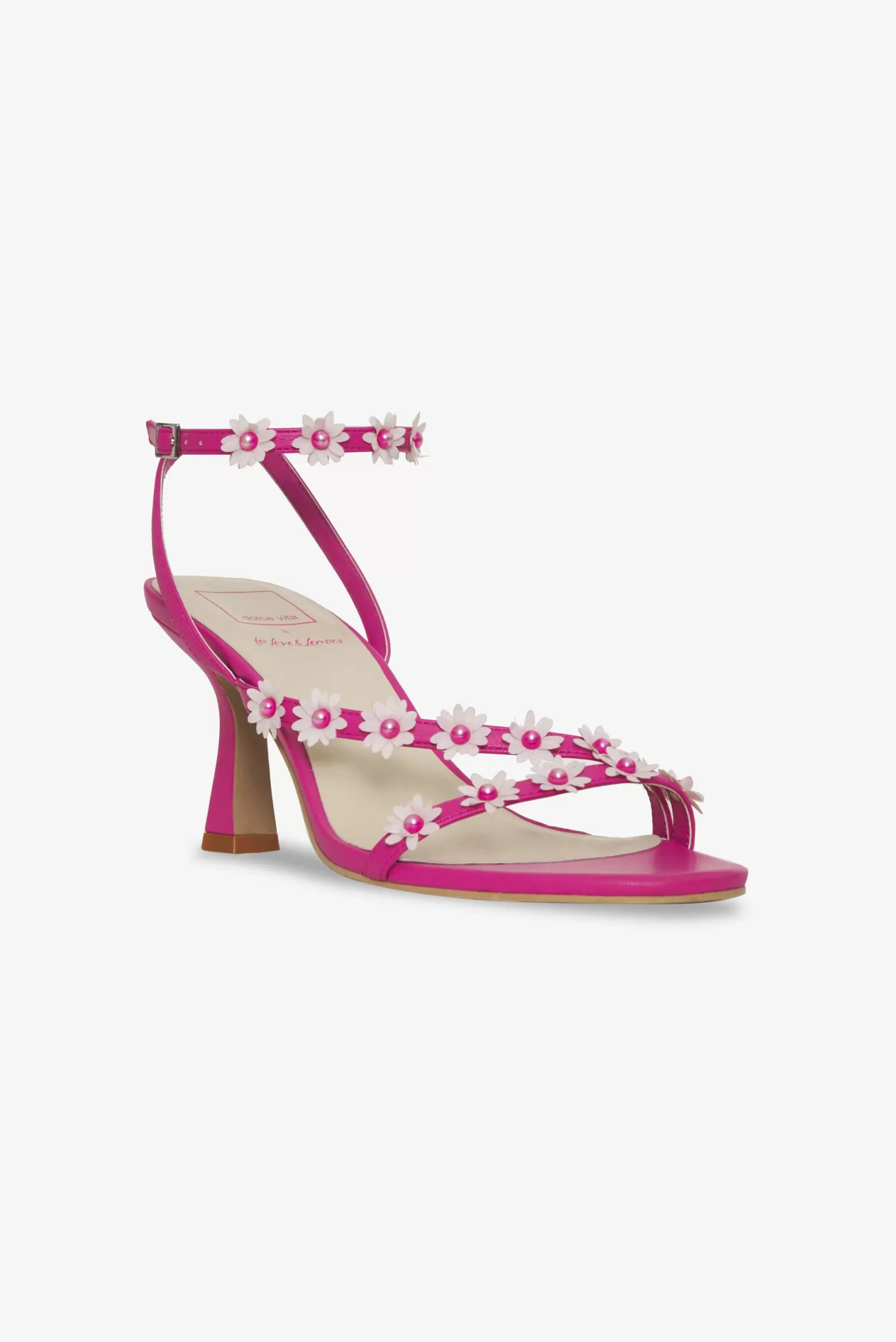 Best Sale For Love & Lemons Dahlia Heels Pink