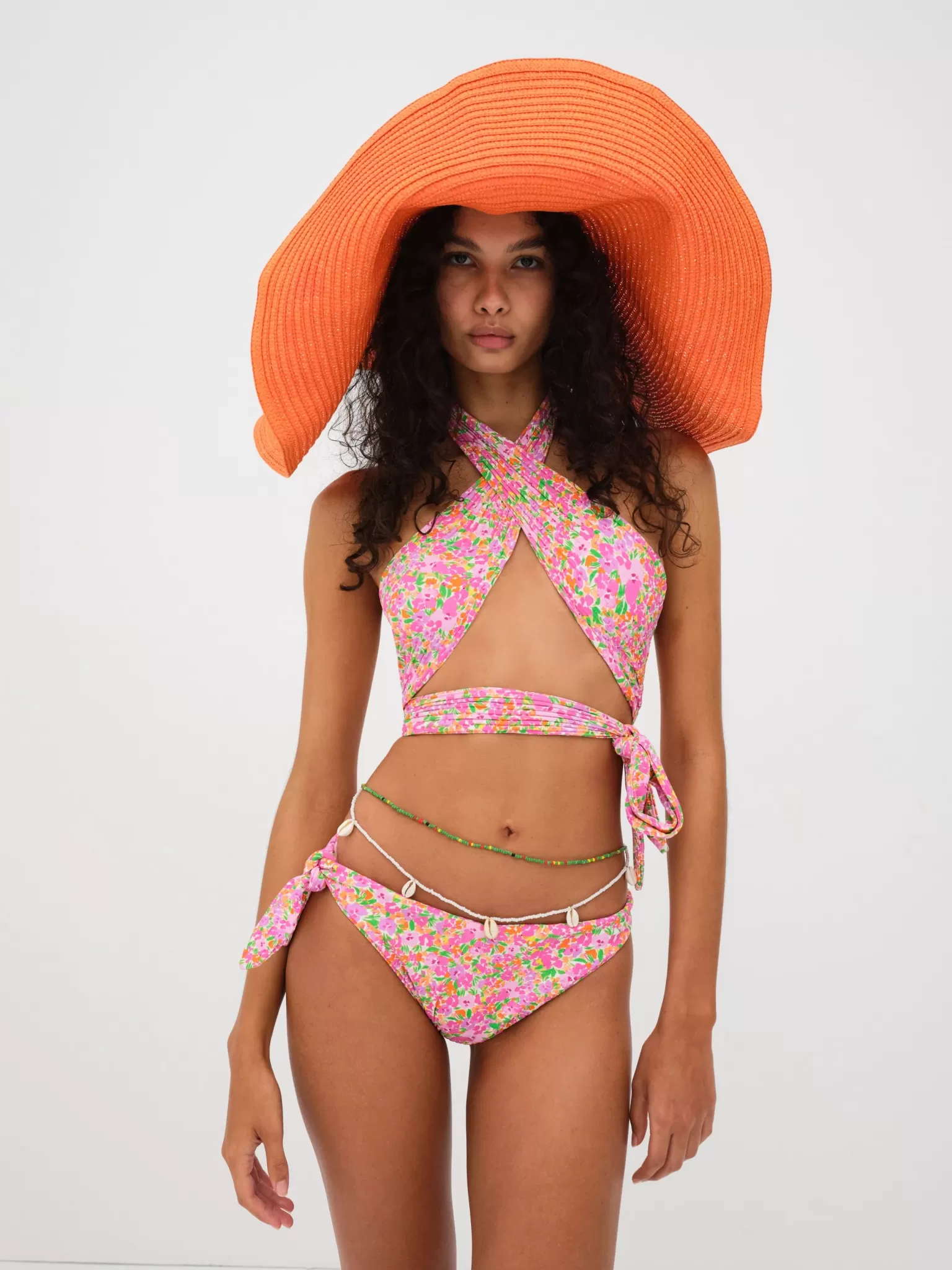 Cheap For Love & Lemons Dixie Swim Bottom Pink