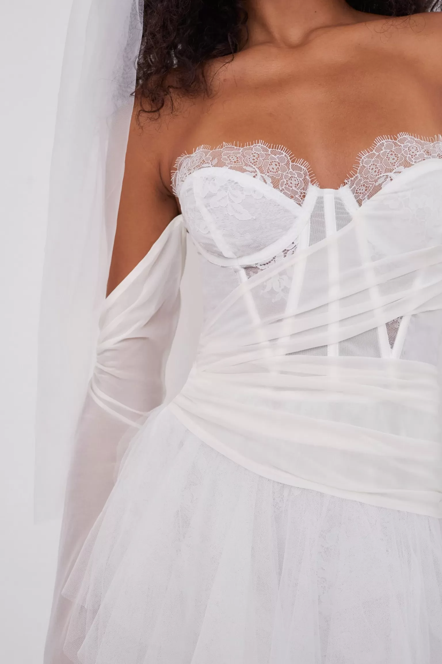 Store For Love & Lemons Eve Bridal Gown White