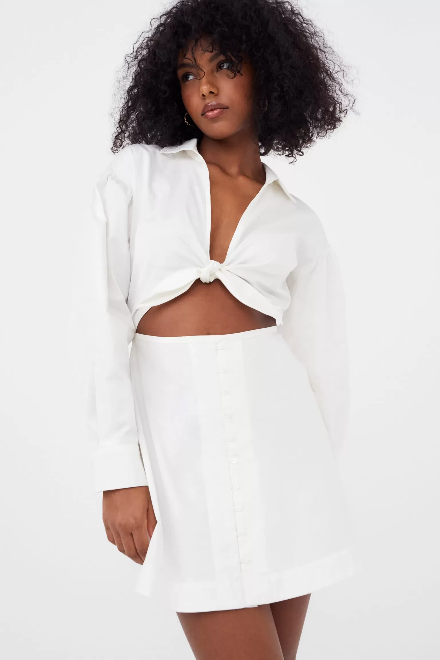 Flash Sale For Love & Lemons Jocelyn Mini Dress White