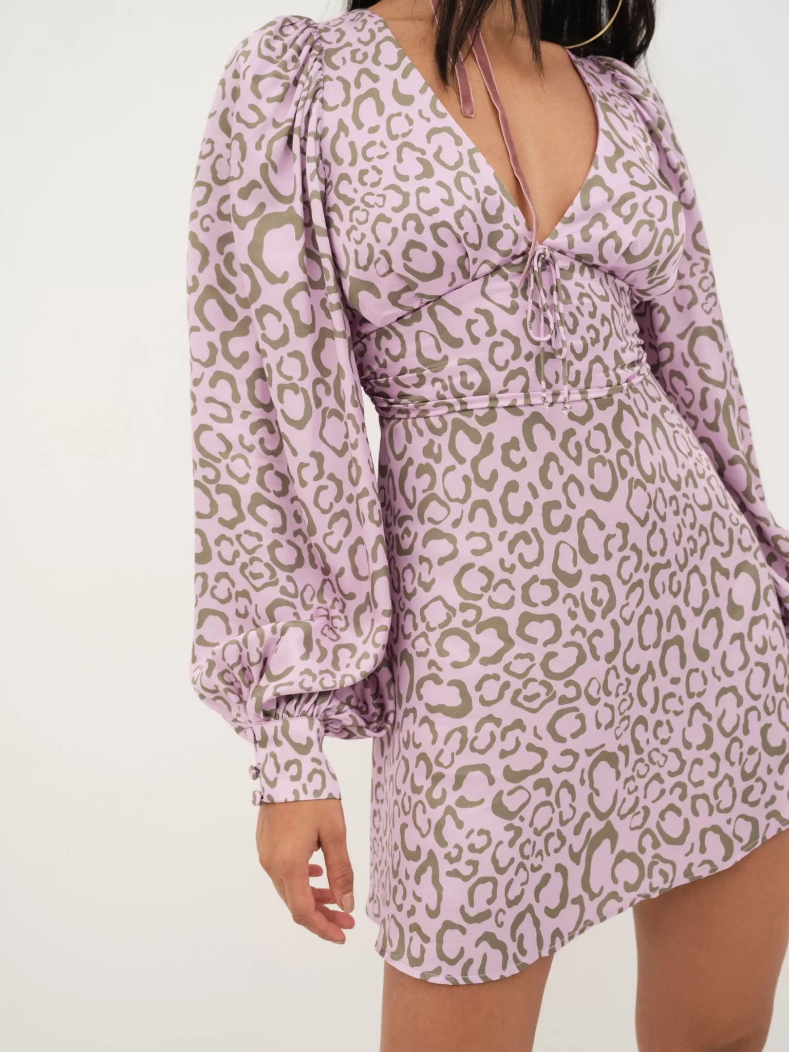 Best Sale For Love & Lemons June Mini Dress Purple