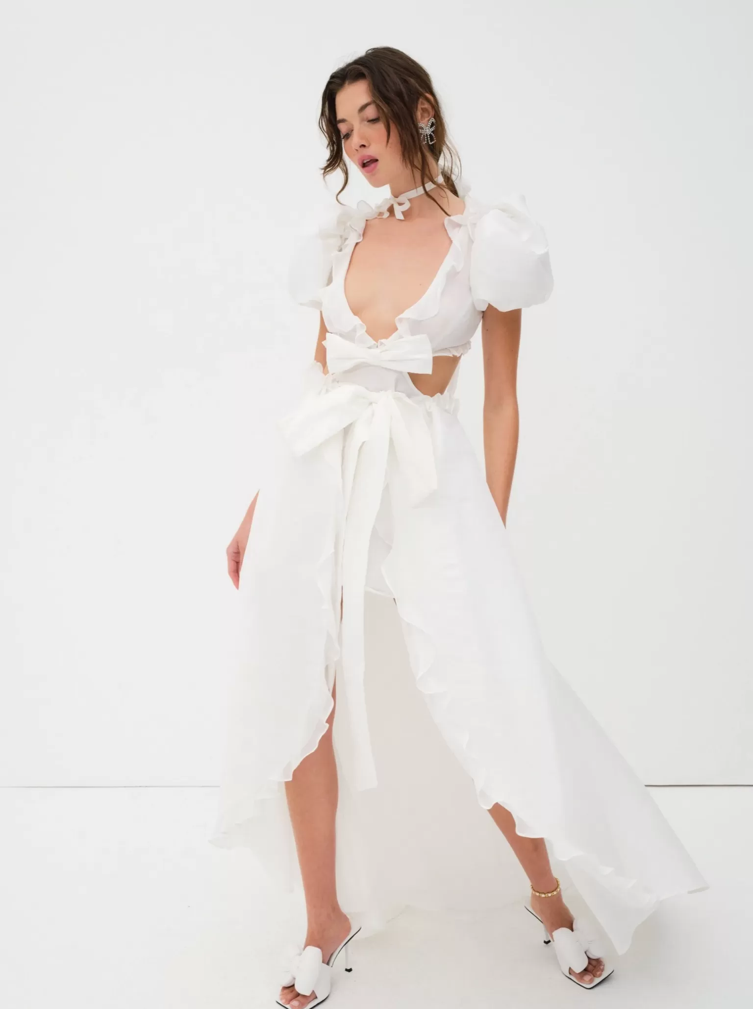 Hot For Love & Lemons Leia Bridal Gown White