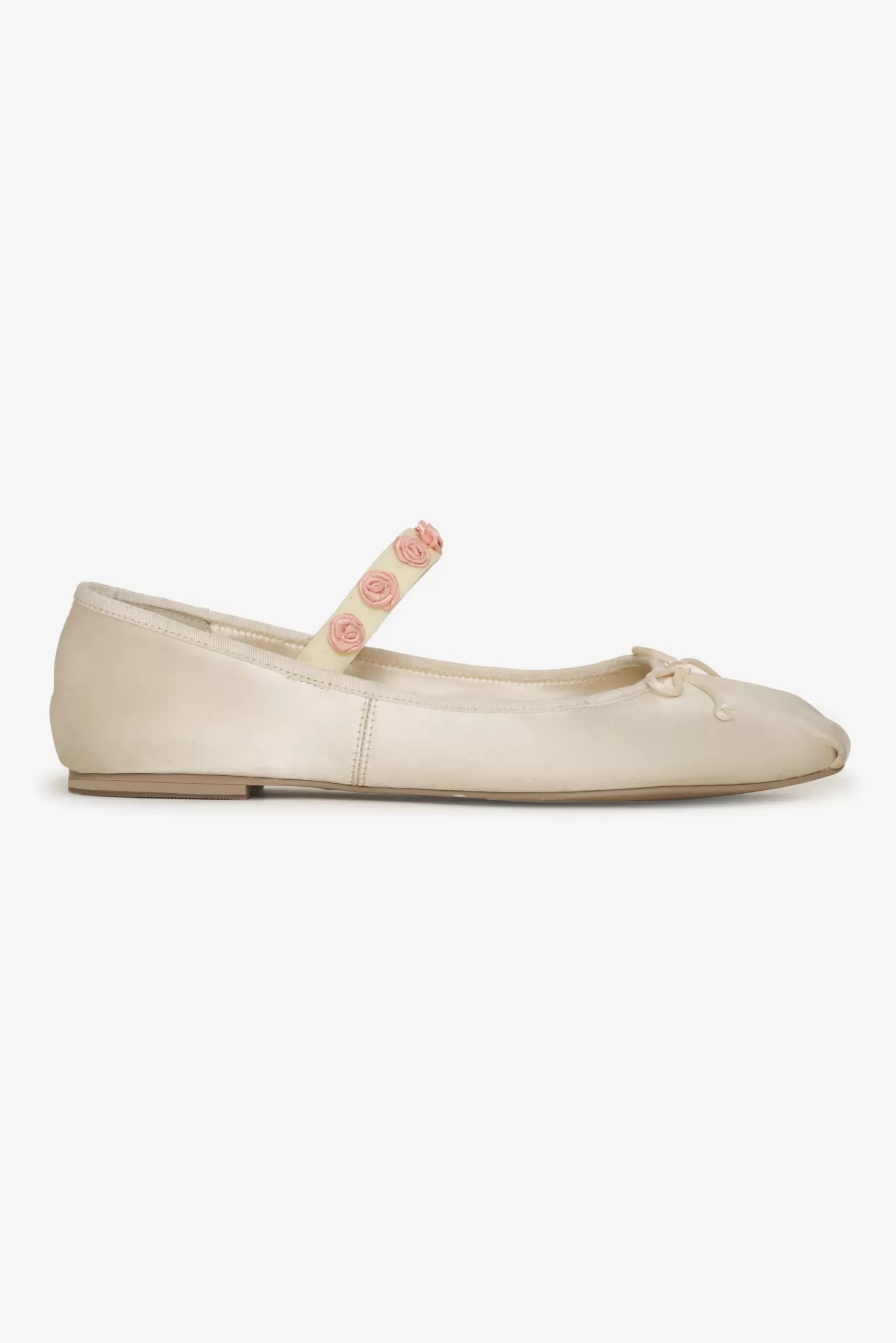 Clearance For Love & Lemons Lilly Ballet Flats Ivory