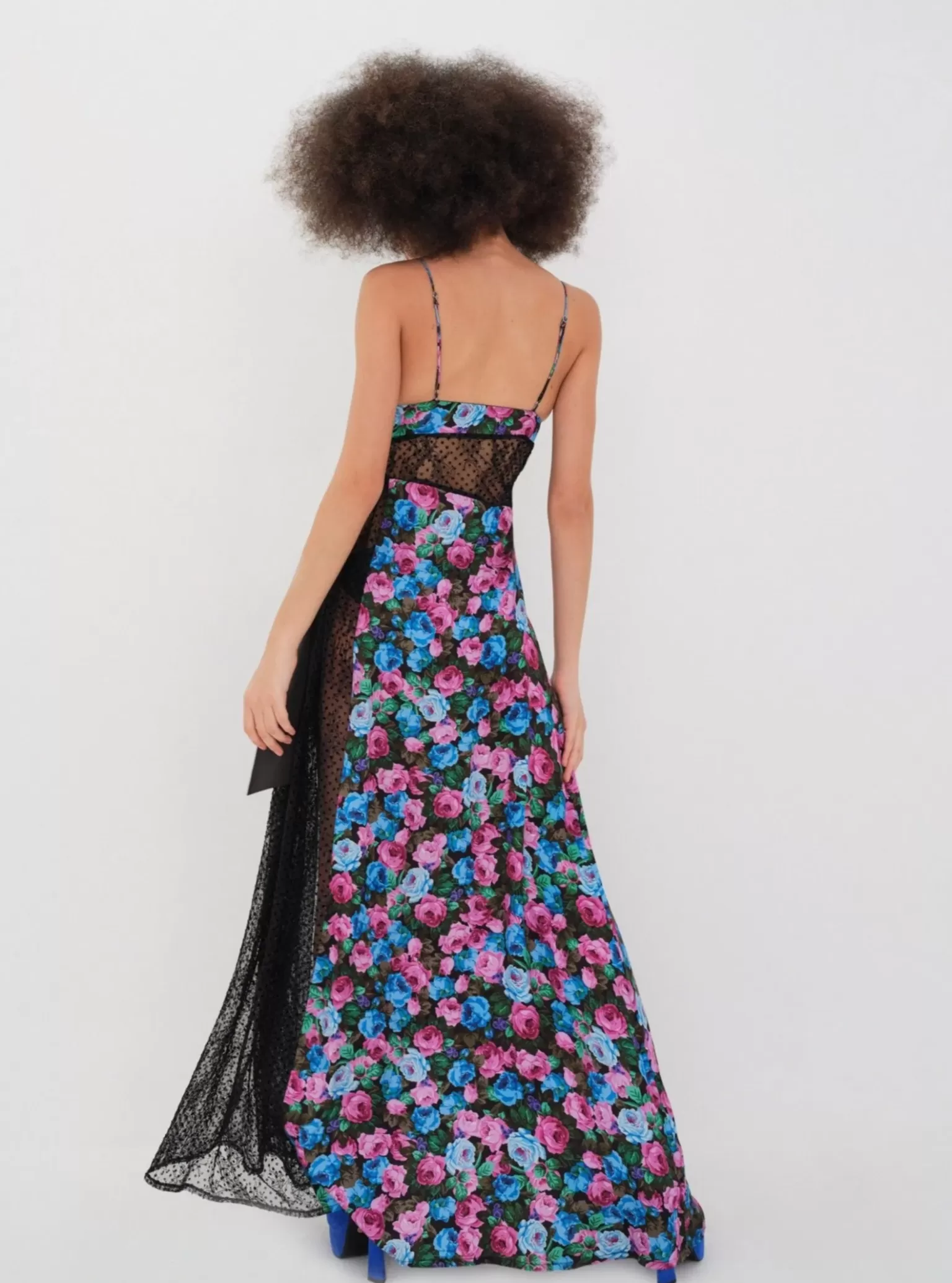 Clearance For Love & Lemons Marley Maxi Dress Blue