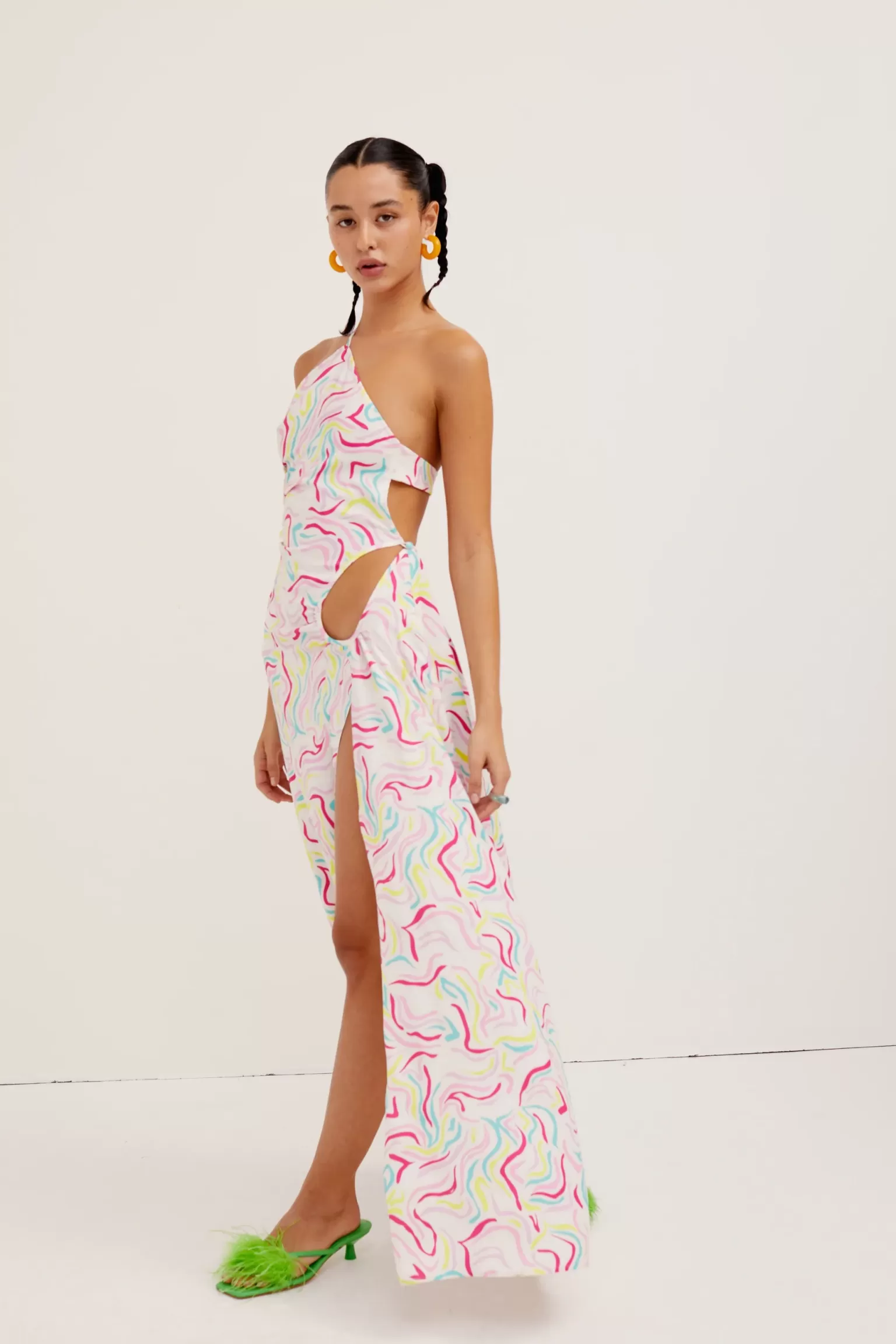 Flash Sale For Love & Lemons Palmer Maxi Dress White