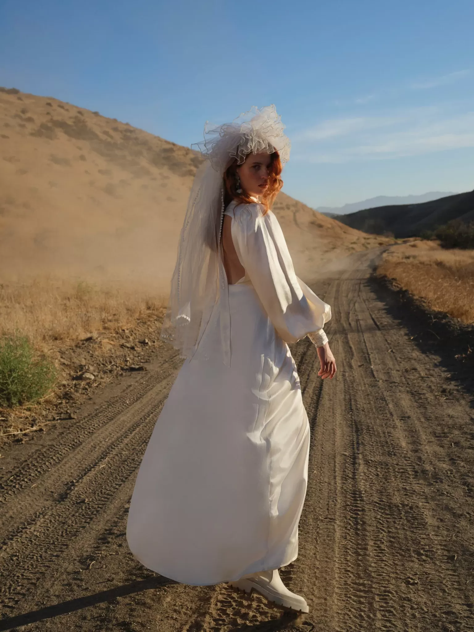 Fashion For Love & Lemons Rosalia Bridal Gown Ivory