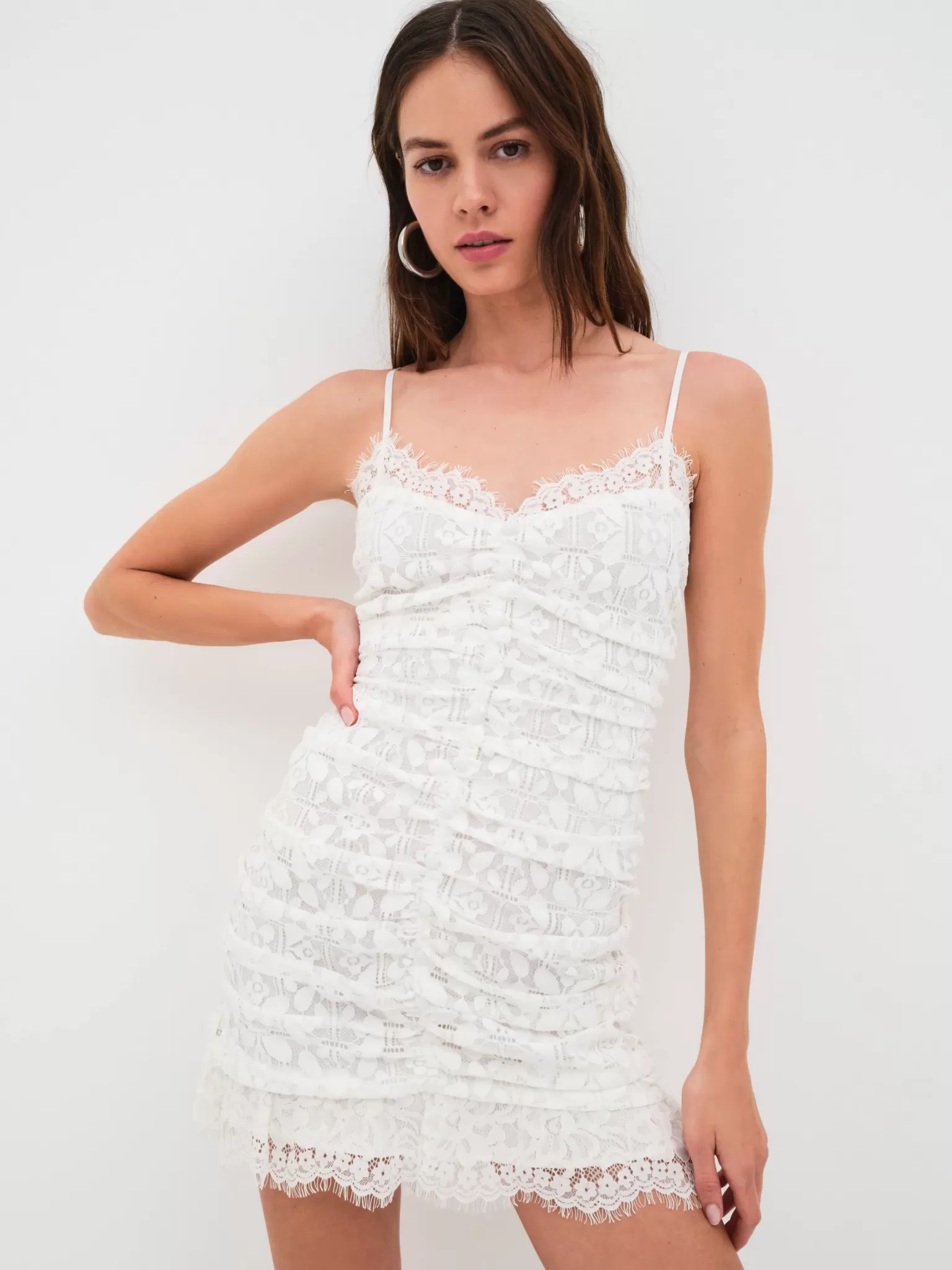 Hot For Love & Lemons Samira Mini Dress White