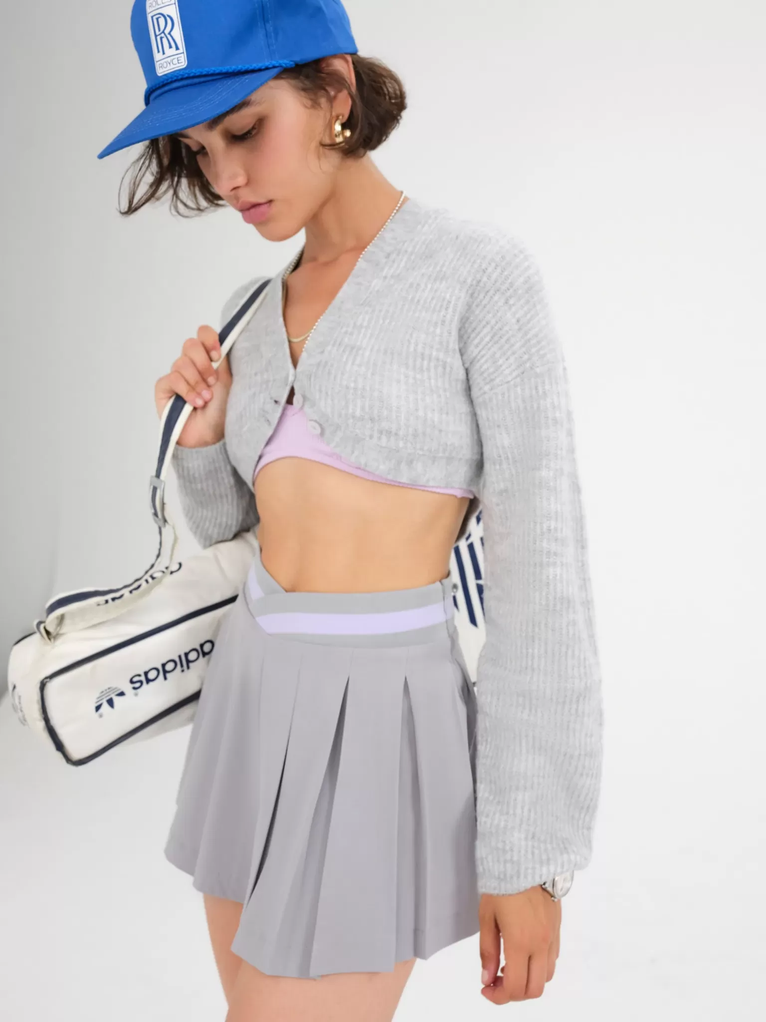 Best Sale For Love & Lemons Tennis Skirt Grey