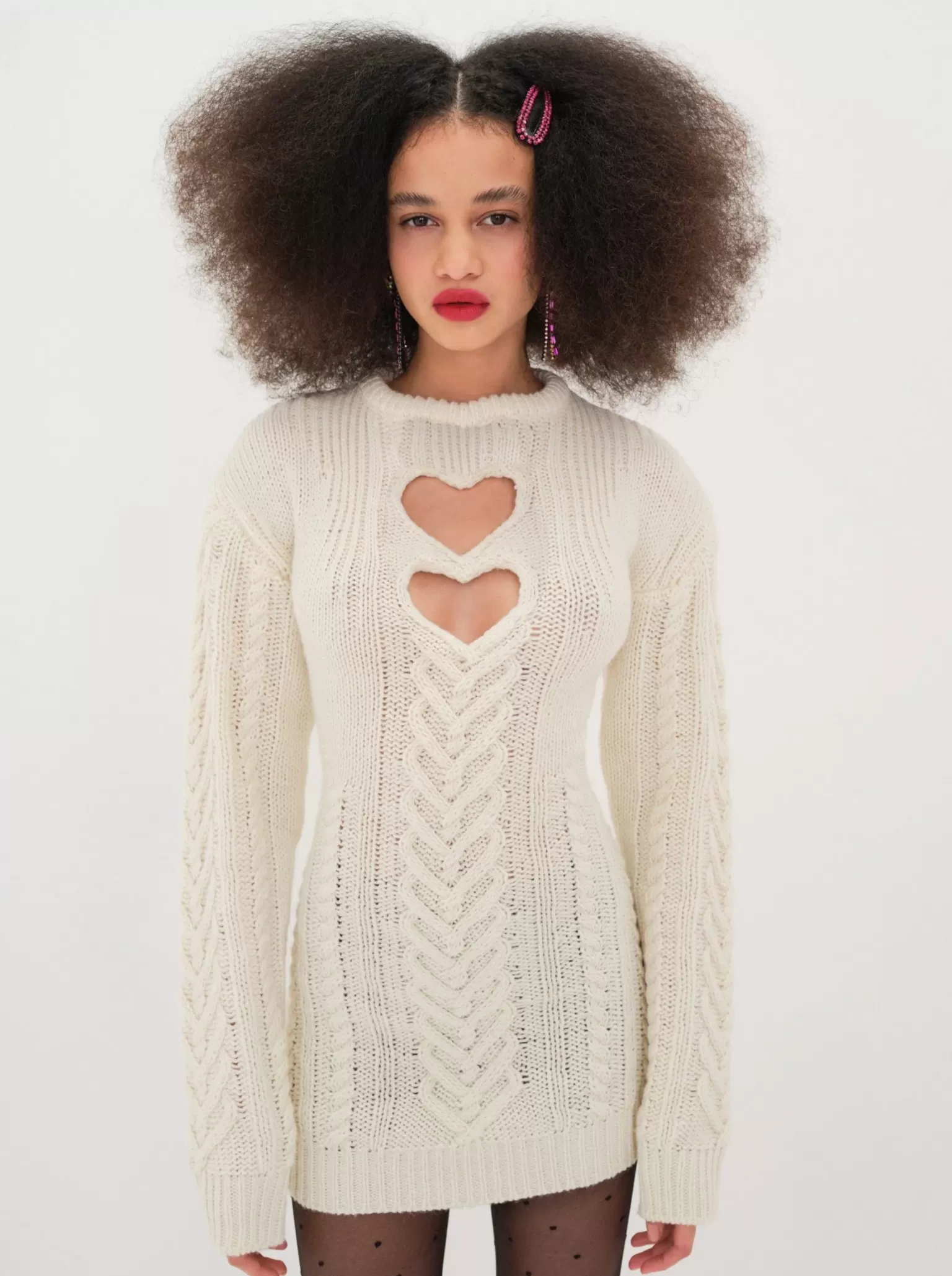 Discount For Love & Lemons Vera Cut Out Dress Ivory